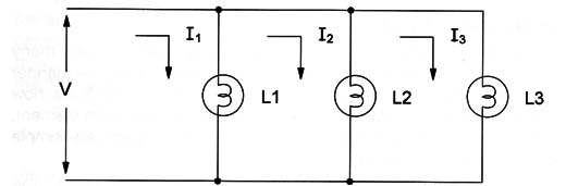 Figure 2 – Lamps wired in parallel
