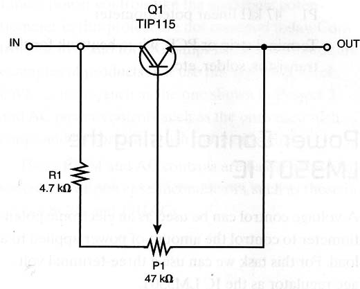 Figure 6 – Using a Darlington transistor
