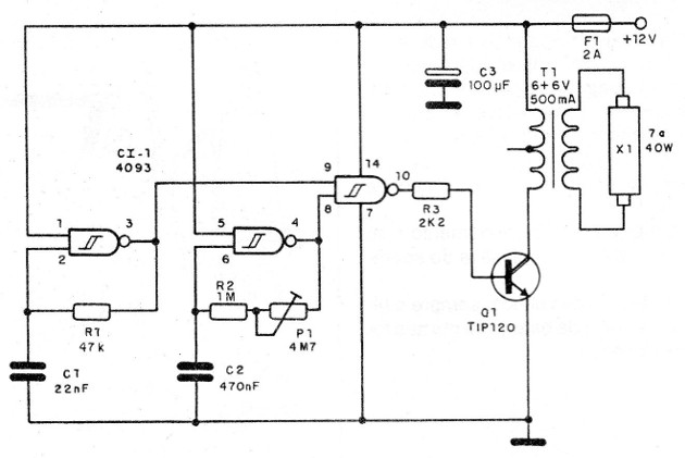 Figure 3 – Blinker inverter diagram
