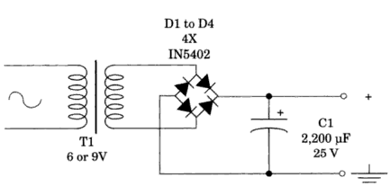 Figure 5 - Power supply
