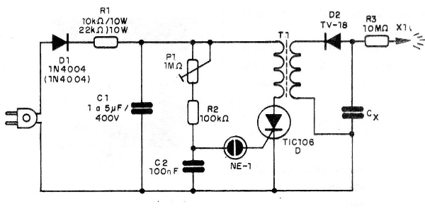   Figure 3 - Ionizer diagram
