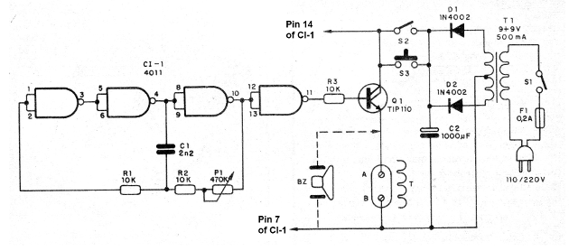 Figure 4 - Oscillator circuit
