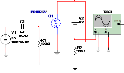    Figure 5 - The test circuit for IGBT
