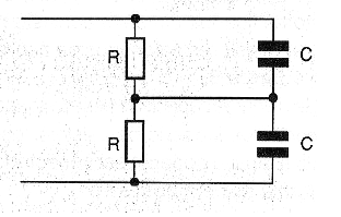 Figure 9 - Use of resistors in the voltage division.
