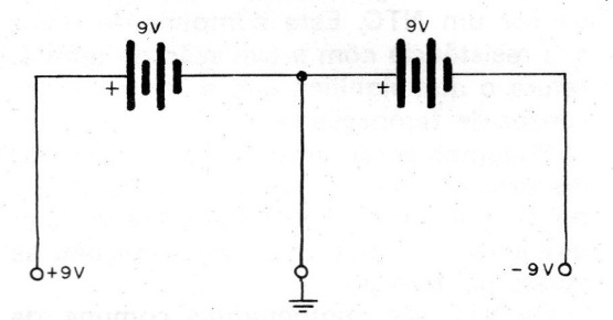 Figure 3 - 9 V symmetrical power source
