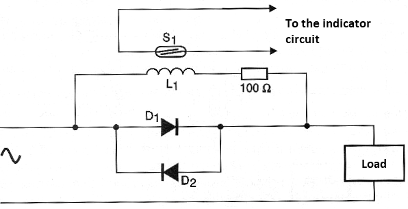 Figura 4 – Circuit for low currents through L1

