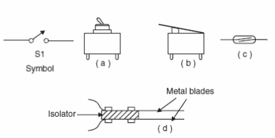 Figure 4 – using switches to control motors
Figure 4 – using switches to control motors