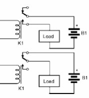 Figure 3 – Using the NO and NC contacts
Figure 3 – Using the NO and NC contacts