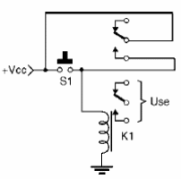 Figure 7 – Locked relay
Figure 7 – Locked relay