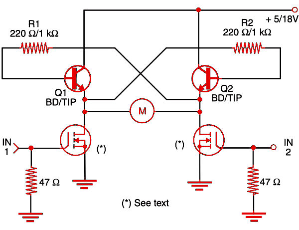 Figure 1 : Combined bipolar + power MOSFET
Figure 1 : Combined bipolar + power MOSFET