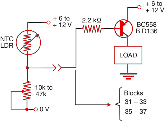 Figure 1 - Basic block using PNP transistor I.
