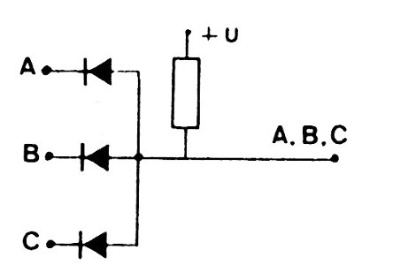 Figure 1- AND gate with diodes
