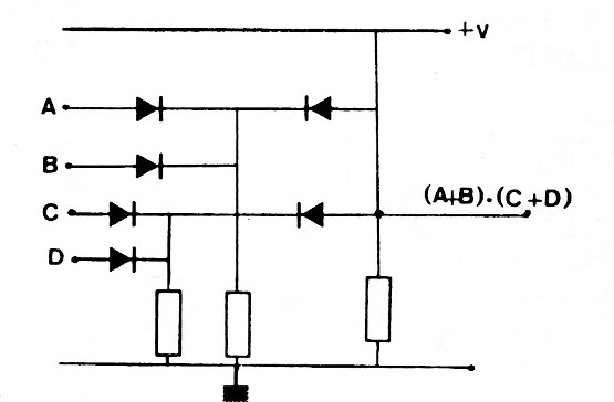 Figure 4 - OR-AND function with diodes
