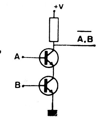 Figure 6 - NAND gate with two transistors
