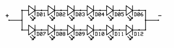 Figure 3 – LEDs connection
