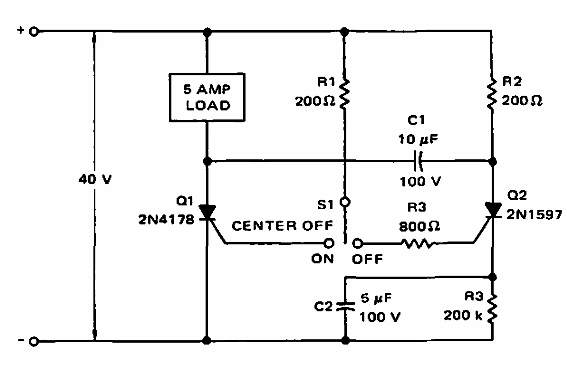 Figure 5 - DC contactor with SCR
