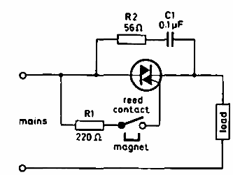 Figure 6 - Control with triac
