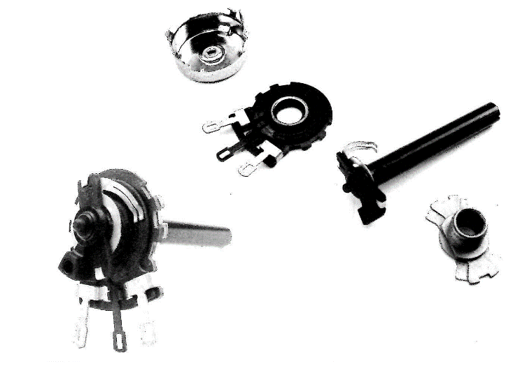 Figure 4 – Disassembled Potentiometer And Its Mechanism
