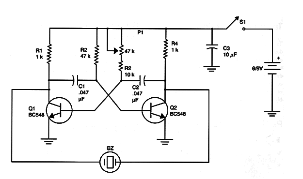Figure 1 – Using two transistors
