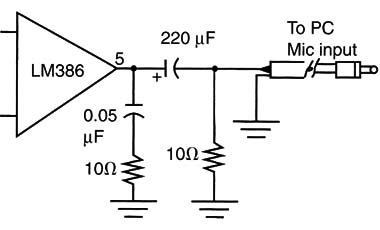 Figure 4 – Using an additional amplifier
