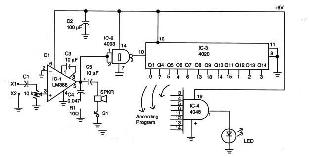 Figure 5 – A CMOS divider to drive LEDs and other loads
