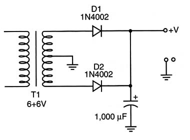 Figure 3 – power supply for the project
