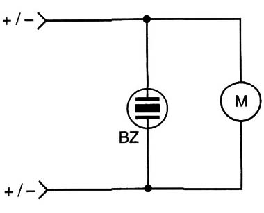 Figure 2 – Using a piezoelectric transducer
