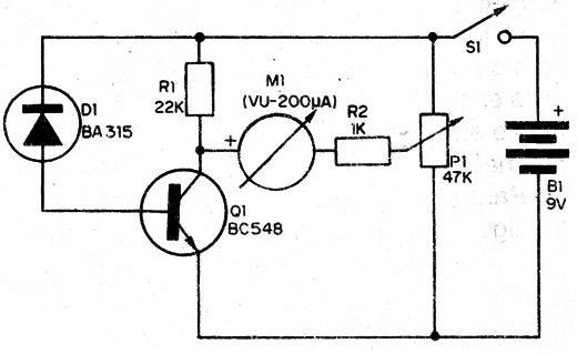 Figure 1 – Schemtaic diagram of the detector
Figure 1 – Schemtaic diagram of the detector