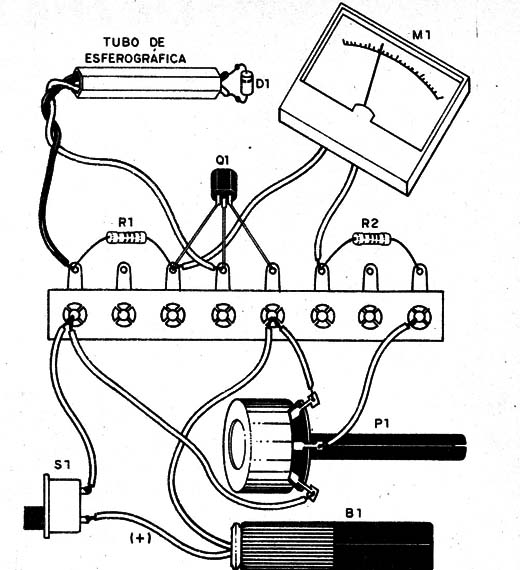 Figure 2 – Mounting using a terminal strip
