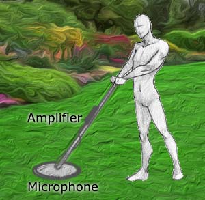 Figure 2 - the so-called electronic stethoscopes are used to detect water leaks.
