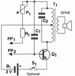 Figure 3 – Connecting probes to the circuit
