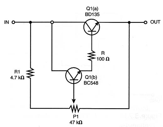 Figure 7 – Using a Darlington pair
