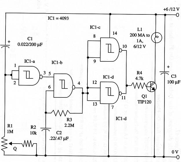 Figure 1 – Schematic diagram for the project
