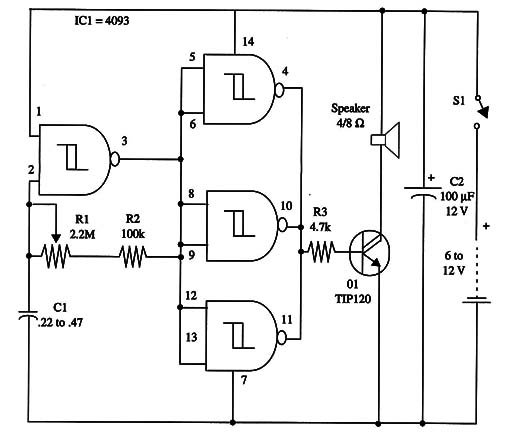    Figure 1 – Schematic diagram
