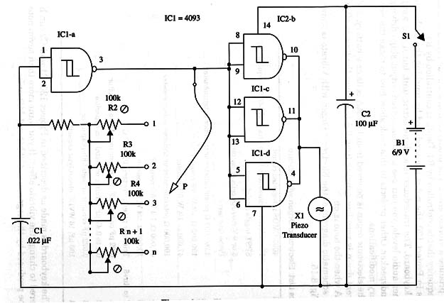 Figure 1 – Schematic diagram of the organ
