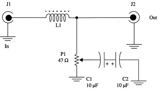 Figure 2 – The circuit
Figure 2 – The circuit