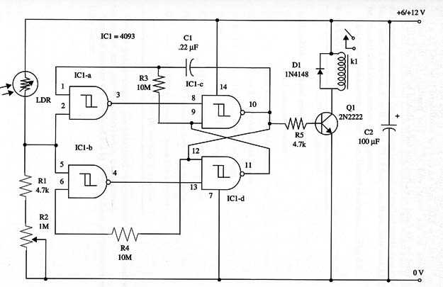 Figure 1 – Schematic diagram of the remote control
Figure 1 – Schematic diagram of the remote control