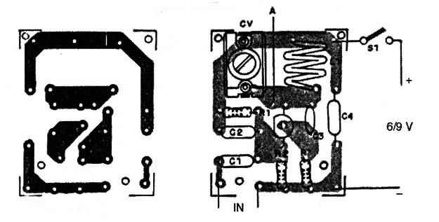 Figure 3 – Printed circuit board for the project
