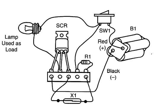 Figure 4 – A terminal strip is used to hold the components
