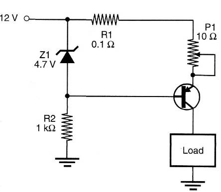 Figure 1 – Current source using a transistor
