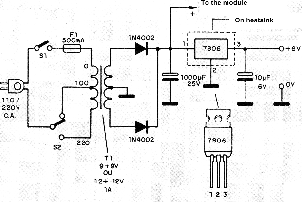 Figure 3 - Power supply
Figure 3 - Power supply