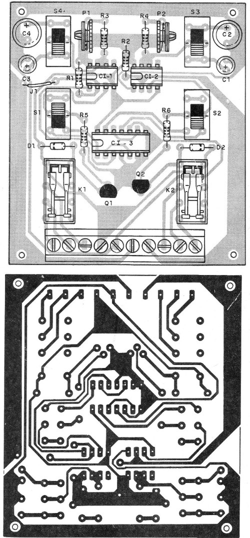 Figure 5 - The Printed Circuit Board
Figure 5 - The Printed Circuit Board