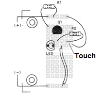    Figure 6 - Assembly of the circuit
