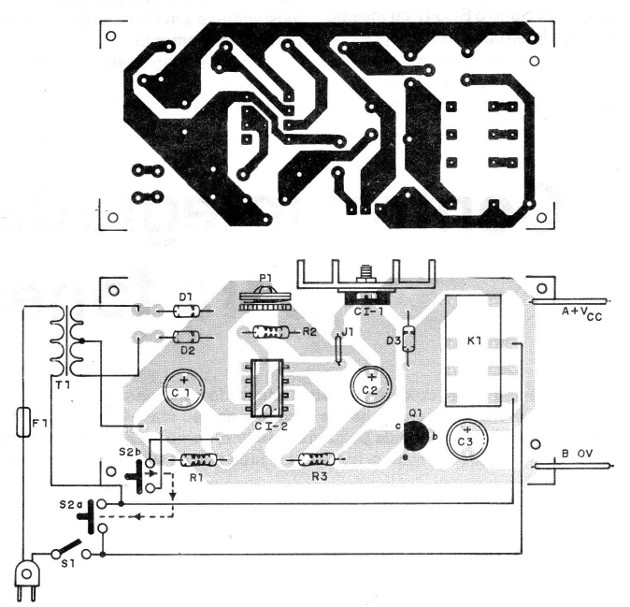    Figure 2 - Mounting board
