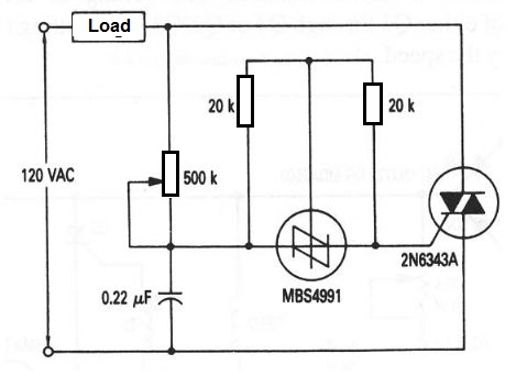 Figure 10 - Power control with an SBS
Figure 10 - Power control with an SBS