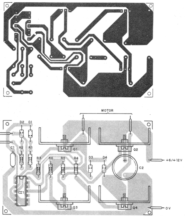 Figure 2 - Printed circuit board for the assembly
Figure 2 - Printed circuit board for the assembly