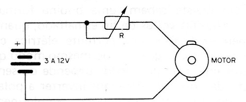 Figure 7 - Simple speed control
Figure 7 - Simple speed control