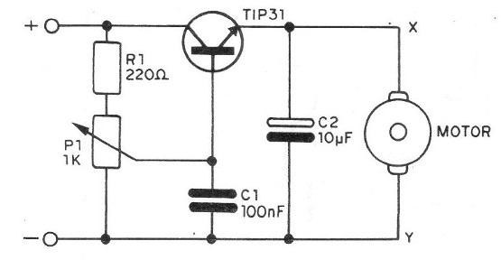 Figure 8 - Control by the Transistor
Figure 8 - Control by the Transistor