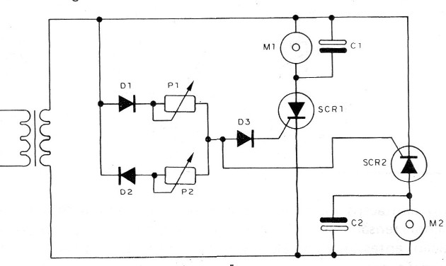Figure 5 - Control with a remote dimmer
Figure 5 - Control with a remote dimmer