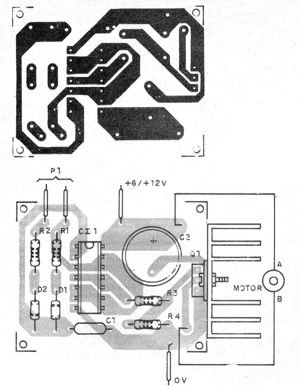 Figure 2 - Printed circuit board for the assembly
Figure 2 - Printed circuit board for the assembly